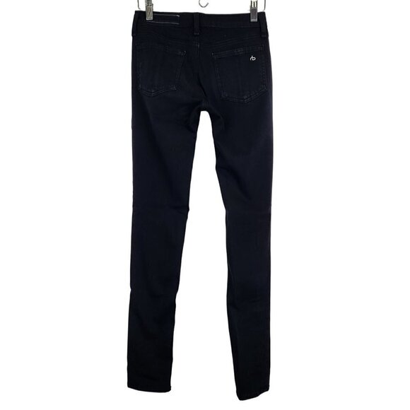 Rag & Bone Black Jean Legging‎ Womens 25 Knit Skinny Stretch Comfort - Picture 2 of 6